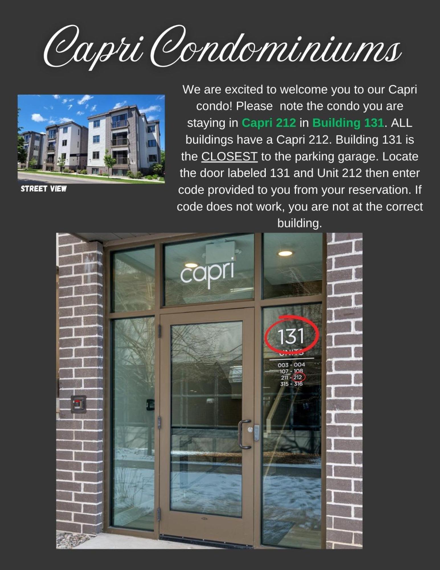 Location Location - Capri Condo 212 Traverse Stadt Exterior foto